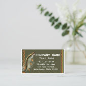 Jumping Muskie Visitekaartje (Staand voorkant)