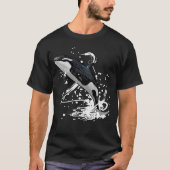 Jumping Orca Killer Whale T-shirt (Voorkant)