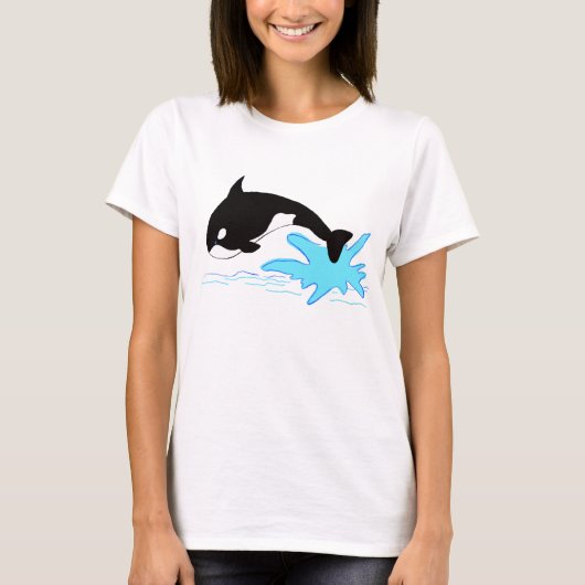 Jumping Orca T-shirt (Voorkant)