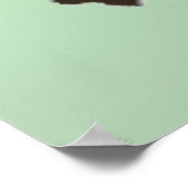 Jumping over Hurdle Art Poster (Hoek)