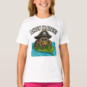 Jumping Pirate Spider Adventure Captain Webbeard T-shirt (Voorkant)