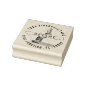 Jumping Pit Bull Terrier retour adres stempel (Stempel)