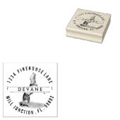 Jumping Pit Bull Terrier retour adres stempel (Gestempeld)