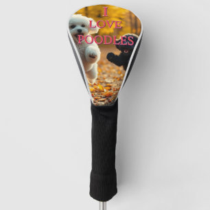 Jumping poedel Puppies Golfheadcover