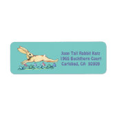 Jumping Rabbit label voor Joan (Voorkant)