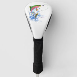 Jumping Rainbow Trout Golfheadcover