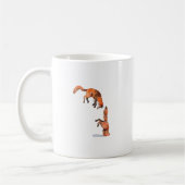 Jumping Red Fox Koffiemok (Links)
