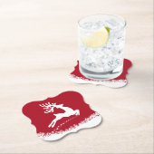 Jumping Rendier papier onderzetters (Insitu)