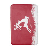 Jumping Rendieren badmatten (Voorkant Verticaal)