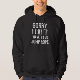 Jumping Roping Workout over sprinkhaan 3 Hoodie