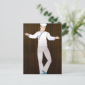 Jumping Sailor Briefkaart (Staand voorkant)