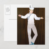 Jumping Sailor Briefkaart (Voorkant / Achterkant)