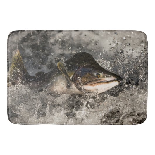Jumping Salmon Badmat (Voorkant)
