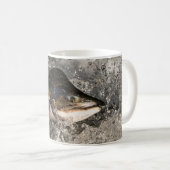 Jumping Salmon Koffiemok (Voorkant rechts)