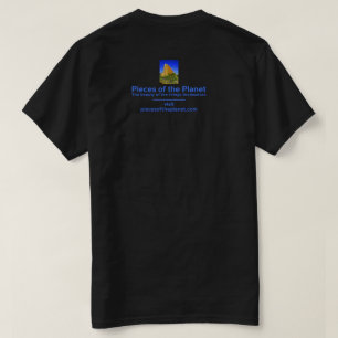 Jumping Shadow natuur kunstschoonheid T-shirt