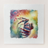 Jumping Spider 170624AREF114 - Watercolor Legpuzzel (Horizontaal)