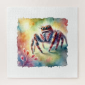 Jumping Spider 170624AREF114 - Watercolor Legpuzzel (Verticaal)