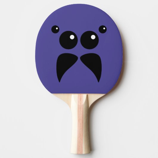 Jumping Spider Face Ping Pong Paddle Tafeltennisbatje (Voorkant)