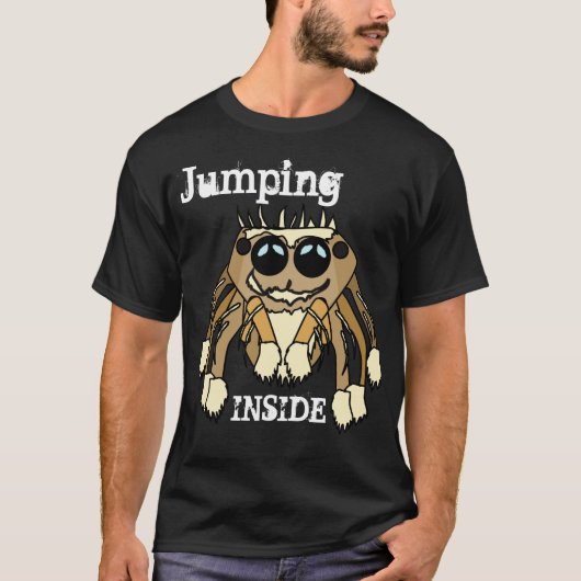 Jumping Spider Jumping Inside T-Shirt (Voorkant)