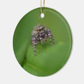 Jumping Spider-kerstversiering Keramisch Ornament (Links)