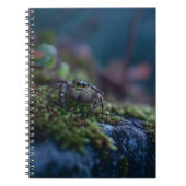 Jumping Spider Moss Notitieboek (Voorkant)