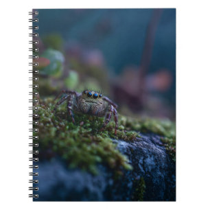 Jumping Spider Moss Notitieboek