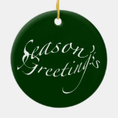 Jumping Spider Phiddipus audax kerstversiering Keramisch Ornament (Achterkant)