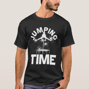 Jumping Time Training Trampoline Fan Jumping Cardi T-shirt