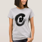 Jumping Vrouw T-shirt (Voorkant)