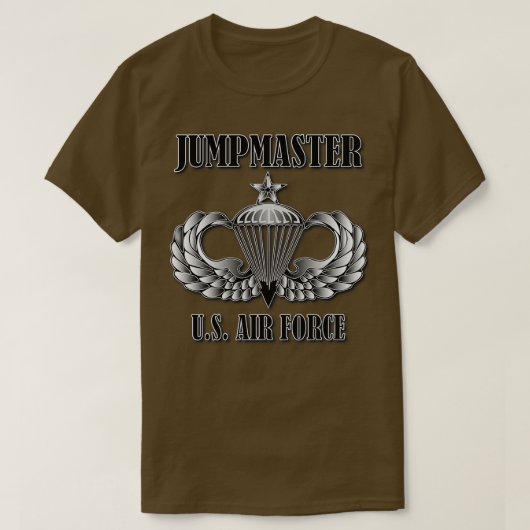Jumpmaster Senior Wings US Air T-shirt (Design voorkant)