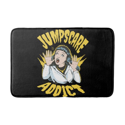 Jumpscare Addict Badmat (Voorkant)