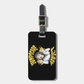 Jumpscare Addict Bagagelabel (Voorkant verticaal)