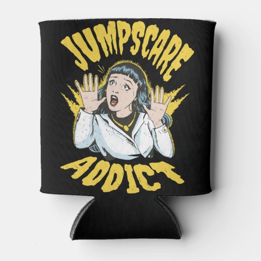 Jumpscare Addict Blikjeskoeler (Voorkant)