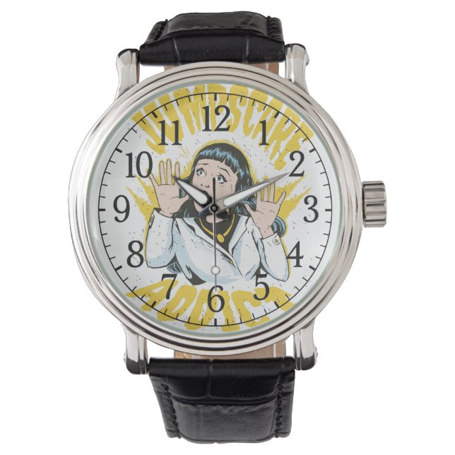  Jumpscare Addict  Horloge (Voorkant)