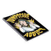  Jumpscare Addict  Notitieboek (Rechterzijde)