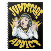  Jumpscare Addict  Notitieboek (Voorkant)