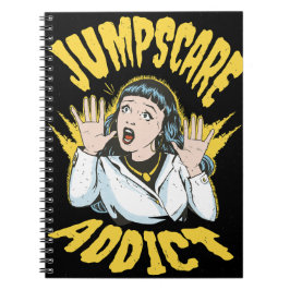 Jumpscare Addict Notitieboek