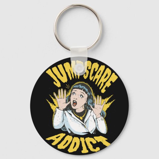  Jumpscare Addict  Sleutelhanger (Voorkant)