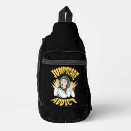  Jumpscare Addict  Sling Bag