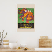 Jumpy Keep Cool! - Jaren 20 Mather Business Poster (Keuken)