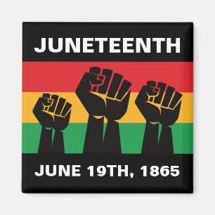 Jun110de Afrikaanse Amerikaanse trots: zwarte vrij Magneet