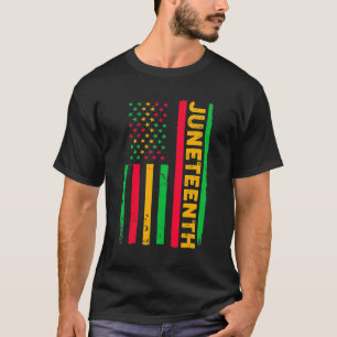 Jun11e Amerikaanse vlagzwarte dag na Amerika T-shirt