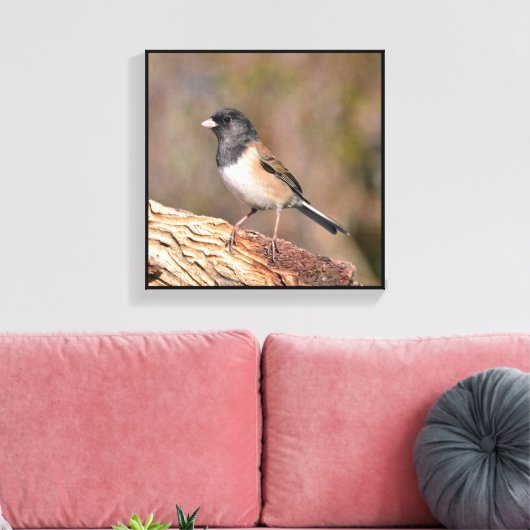 Junco Canvas Afdruk (Insitu (Woonkamer))