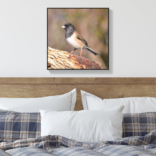 Junco Canvas Afdruk (Insitu (Slaapkamer))