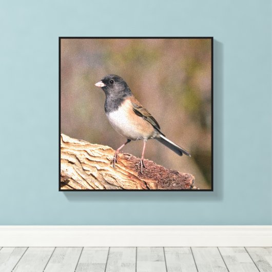 Junco Canvas Afdruk (Insitu (Houten vloer))