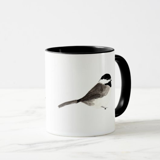 Junco Chickadee Bird Mok (Voorkant rechts)
