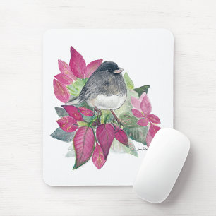 Junco Dark Eyed Waterverf Art Muismat