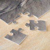 Junco in the Snow - Puzzle Legpuzzel (Zijkant)