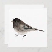 Junco-kaart Bedankkaart (Voorkant / Achterkant)