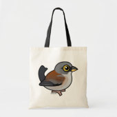 Junco met gele ogen tote bag (Voorkant)